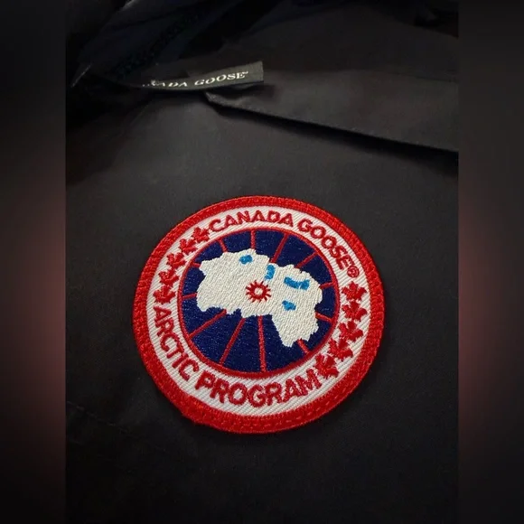 Canada Goose Expedition Parka Winter Jacket Navy Brand New Fur Trim Full Set - Picture 7 of 9